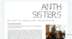 Desktop Screenshot of anthsisters.com